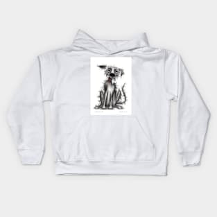 Scruffy tail Kids Hoodie